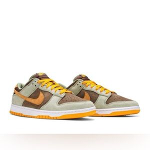 Dusty Olives (Nike Orange and Brown Sneakers)